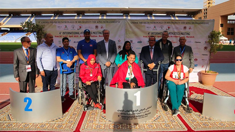 4è édition du Meeting international d’athlétisme pour personnes handicapées : Les athlètes marocains brillent