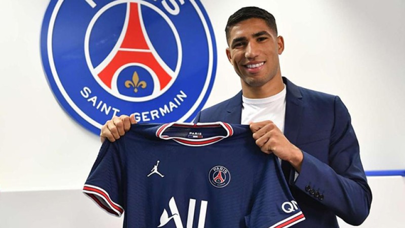 Achraf Hakimi au PSG jusqu’en 2026