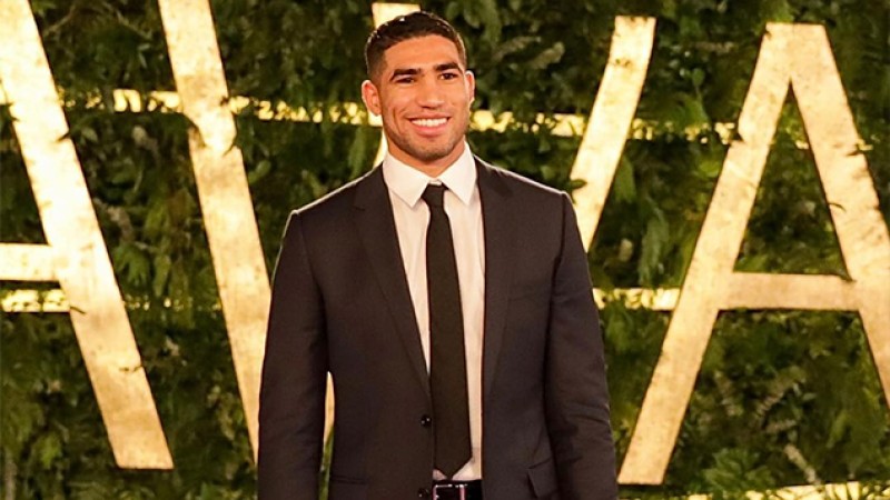 Achraf Hakimi sacré à Riyad meilleur sportif arabe