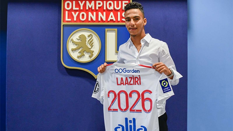 Ligue 1.. Le Marocain Achraf Laaziri rejoint l'OL pour 4 saisons