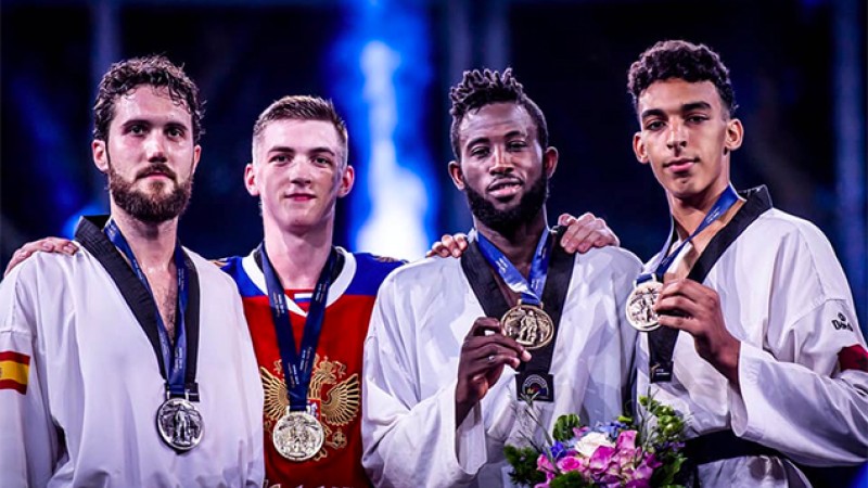 الجائزة الكبرى للتايكواندو (روما 2019): المغربي أشرف محبوبي يحرز الميدالية البرونزية