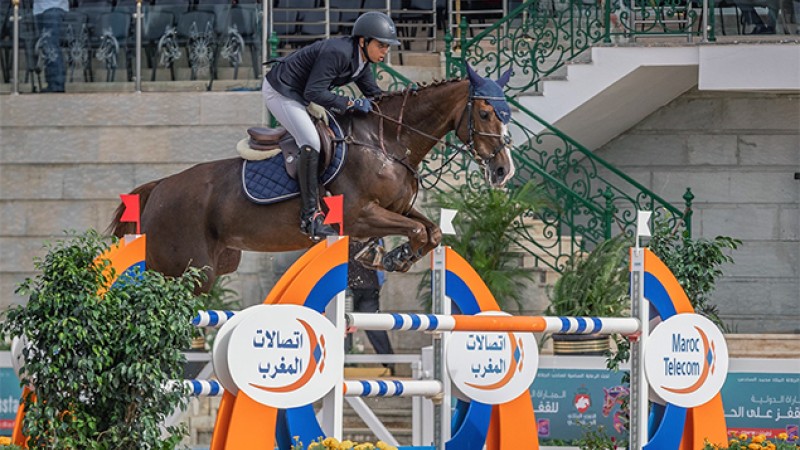 الدوري الملكي المغربي للقفز على الحواجز (محطة تطوان): الفارس المغربي الشاب أدم رضوان يفوز بالجائزة الكبرى للمرحومة صاحبة السمو الملكي الأميرة للا آمنة