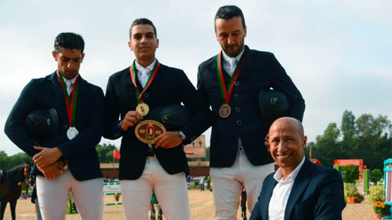 أسبوع الفرس 2019: الفارس عادل عدنان يتوج بطلا للمغرب لفئة الكبار "متوسط- 1.25م" في القفز على الحواجز