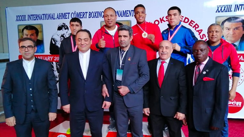 لمنتخب المغربي يحرز الرتبة الثالثة بالدوري الدولي للملاكمة "أحمد كومرت"