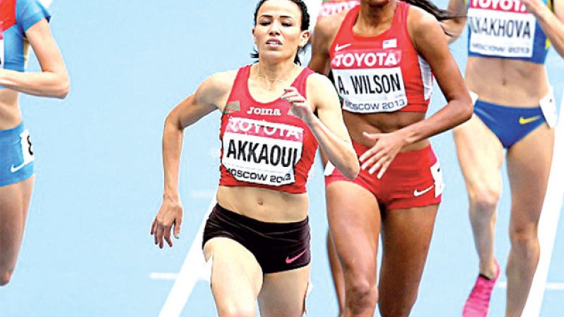 Metting de Stockholm: La Marocaine Akkaoui finit 2è au 1500 m