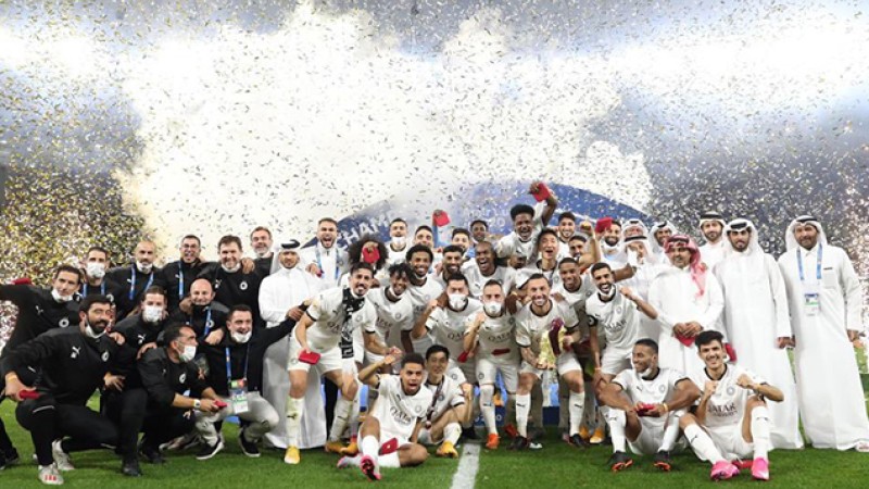 فريق السد يتوج بكأس أمير قطر بعد تغلبه في النهاية على العربي بهدفين لواحد