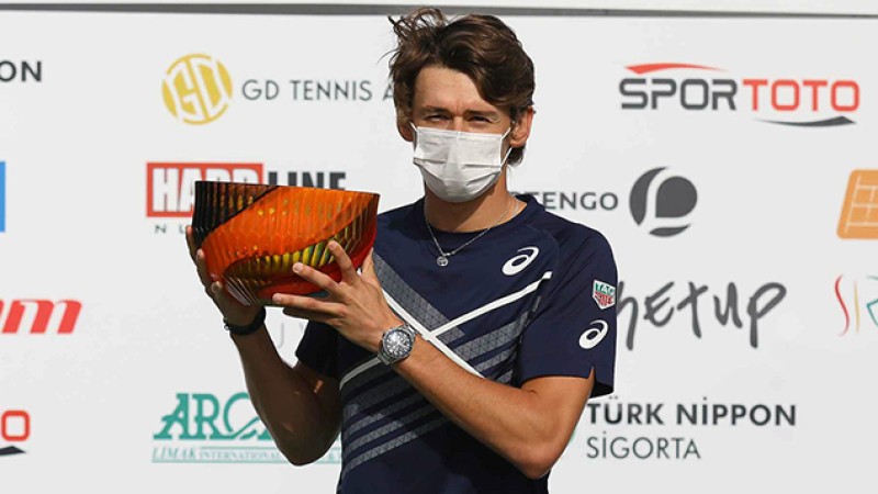 Alex De Minaur s'offre le titre après le forfait d'Alexander Bublik 'Tournoi ATP d'Antalya'
