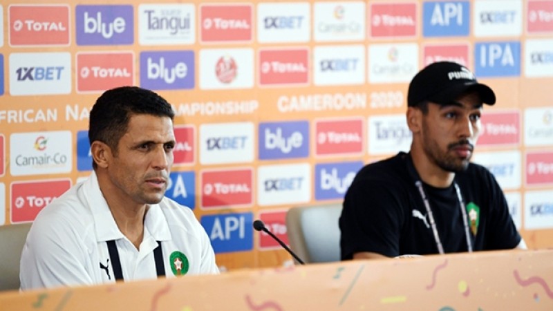 بطولة إفريقيا للاعبين المحليين (الكاميرون 2021)- ربع النهائي, المغرب- زامبيا ( تصريحات )