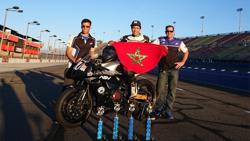 Sport motocycliste: Le Marocain Anas Sorhmat convoite le prestigieux championnat “MotoAmerica”