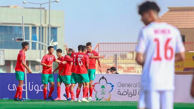 Coupe Arabe U20 (1ère journée): le Maroc bat le Bahreïn (4-2)