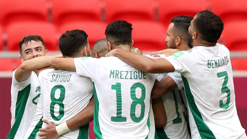 المنتخب الجزائري يفوز على نظيره السوداني (4-0).. كأس العرب فيفا - قطر 2021 (المجموعة الرابعة)