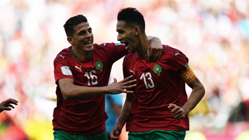 Le Maroc surclasse la Jordanie (4-0) et passe au deuxième tour.. 'Coupe arabe des nation (Groupe C)'
