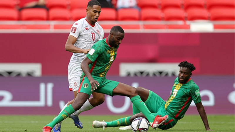 منتخب تونس يفوز على نظيره الموريتاني(5-1) 'كاس العرب فيفا قطر 2021 (المجموعة 2)'