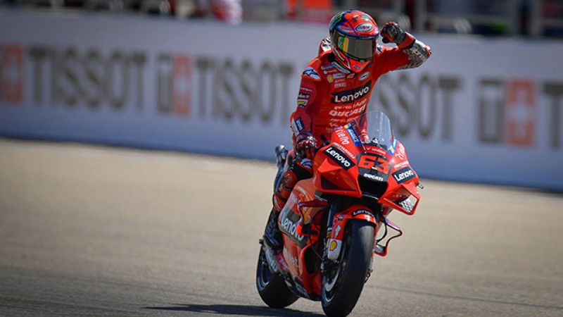 MotoGP.. Victoire de Bagnaia, Quartararo toujours en tête