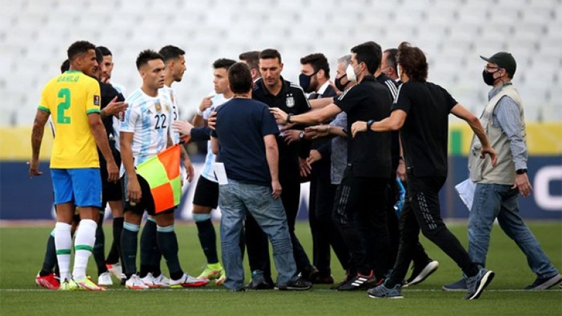 Eliminatoires pour la coupe du monde.. le match Brésil-Argentine suspendu pour infraction sanitaire liée à la pandémie
