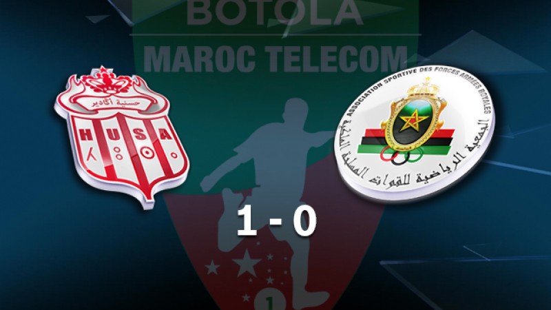Botola Pro M.T. D1 (3-ème journée): Défaite à domicile de l'AS.FAR face au Hassania d'Agadir (0-1)