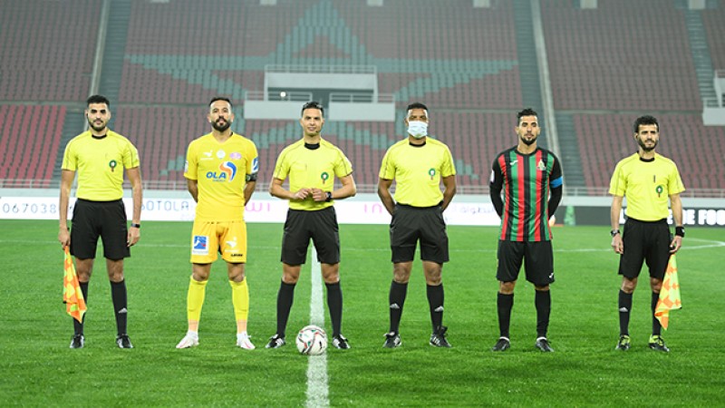 فريق الجيش الملكي يتعادل مع ضيفه فريق الرجاء الرياضي 1-1 'البطولة الوطنية الاحترافية "إنوي" (الدورة السادسة)'