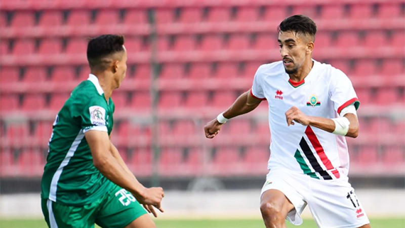 فريق الجيش الملكي يفوز على ضيفه أولمبيك خريبكة 1-0