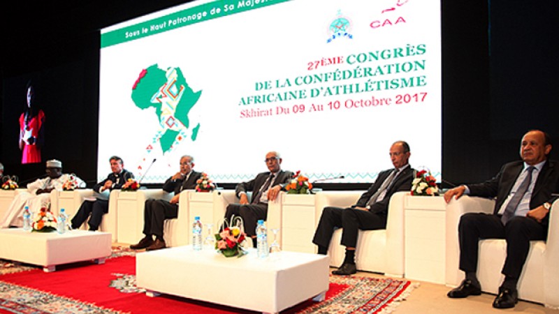 Skhirat: Convention de coopération et de partenariat entre la FRMA et la CAA pour le développement de l’athlétisme africain