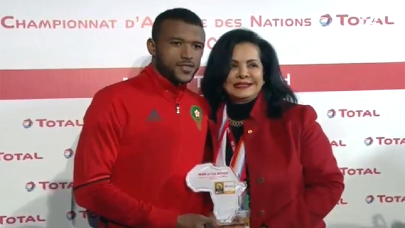 CHAN2018 Maroc - Libye: L'Homme du match Ayoub El Kaabi "Vidéo"
