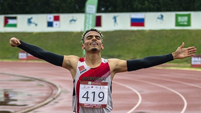 Jeux paralympiques (400 m/T47).. Le Marocain Ayoub Sadni se qualifie pour la finale