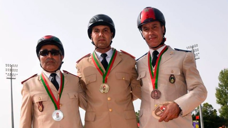 Semaine du cheval 2019: Le commandant Adil Azzi remporte le Championnat du Maroc dans la catégorie Militaire "A"