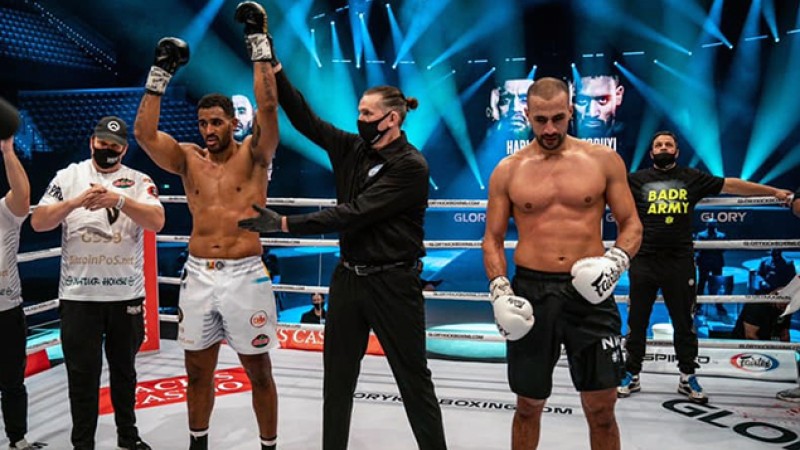Le Marocain Badr Hari s'incline face au Roumain Benjamin Adegbuyi