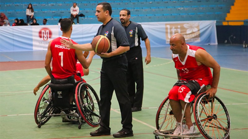 Championnat arabe de basket-ball en fauteuil roulant : Le Maroc signe sa 3ème victoire d'affilée