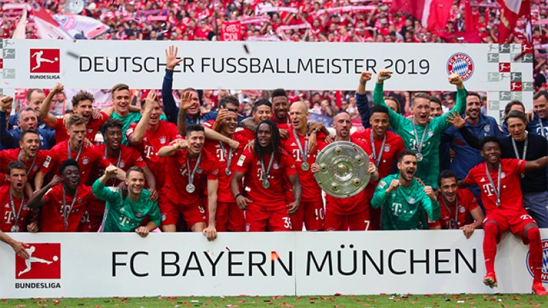 Le Bayern Munich remporte son 29e titre, le 7e consécutif