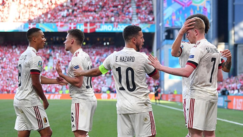 Euro 2020.. le Danemark s'incline devant la Belgique (1-2)