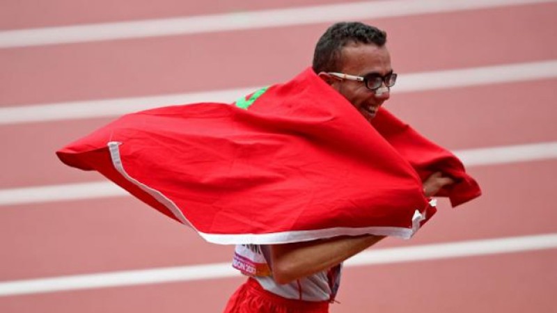 L’athlète marocain Benibrahim bat le record du monde du 5000m aux championnats “World Para Athletics” de Londres
