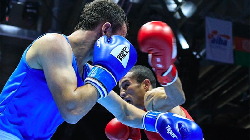 Championnats du monde de boxe élite: le pugiliste marocain Mohamed Hamoute qualifié aux 8èmes de finale