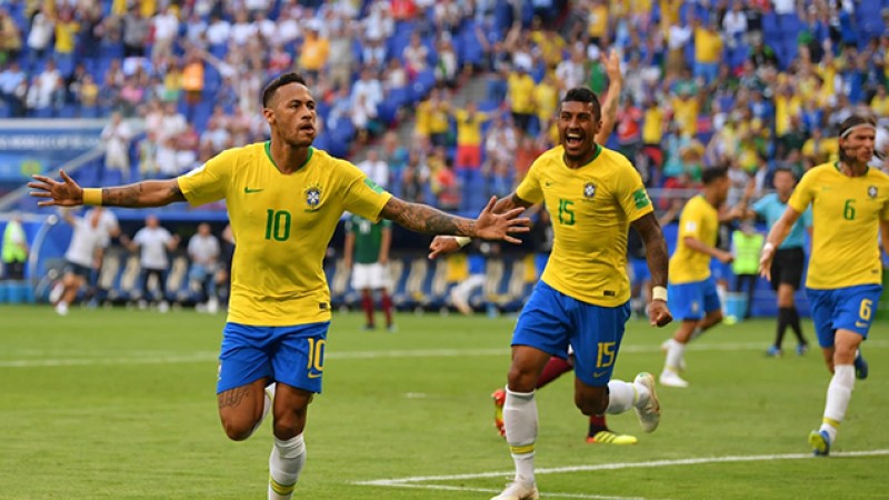 Mondial 2018-Russie: Le Brésil bat le Mexique (2-0) et se qualifie pour les quarts de finale