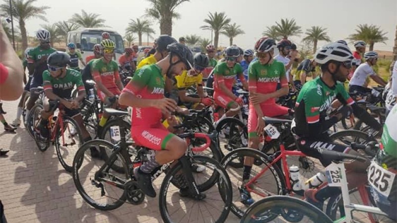Tour cycliste de Sharjah (4ème étape).. Nasr Eddine Maatouki s’illustre, le Maroc 6ème au classement général