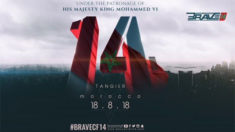Coup d'envoi à Tanger de la soirée de combats MMA "Brave 14"