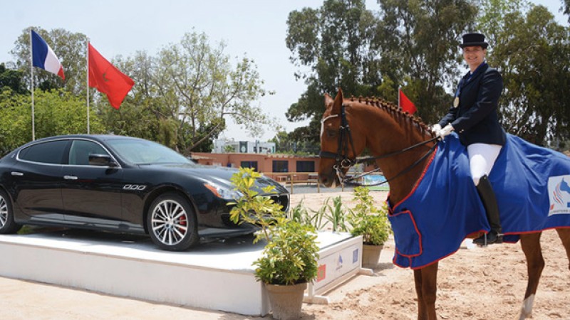 Casablanca: Remise des prix du 2e concours hippique de dressage et de saut d’obstacles CAFC MASTERS