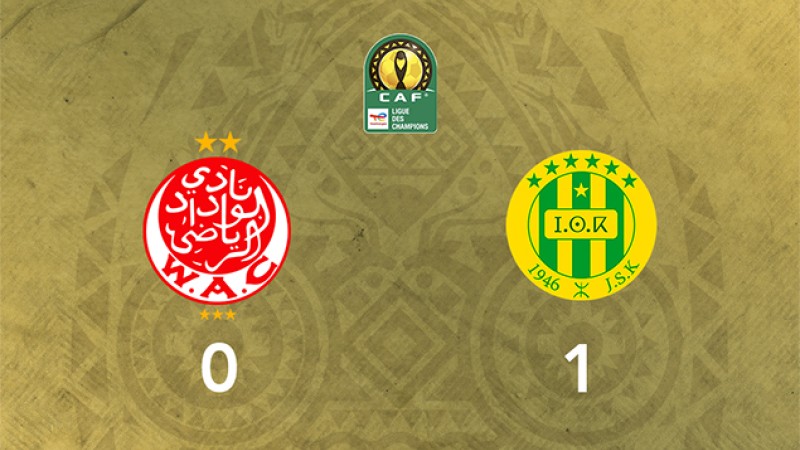 Ligue des Champions (Gr. A-2ème journée).. le Wydad de Casablanca s'incline face à la JS Kabylie (0-1)