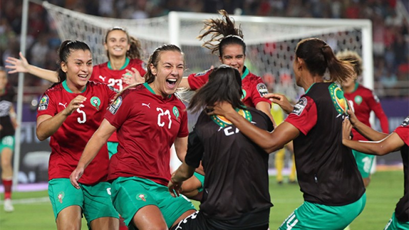 كأس أمم إفريقيا للسيدات (المغرب 2022).. المنتخب المغربي يتأهل إلى نصف النهائي عقب فوزه على نظيره البوتسواني (2-1) وينتزع تذكرة العبور الى مونديال 2023