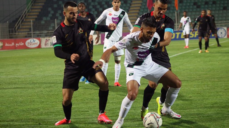 التعادل الايجابي ( 1- 1 ) يحسم المواجهة بين فريق يوسفية برشيد و فريق الجيش الملكي