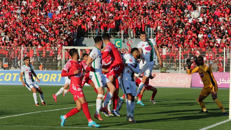 Match nul entre le Youssoufia de Berrechid et le Wydad de Casablanca (0-0)