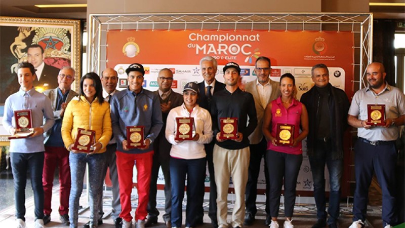 الدار البيضاء: اللاعب أحمد مرجان و اللاعبة مهى الحديوي يفوزان ببطولة المغرب للمحترفين في رياضة الغولف