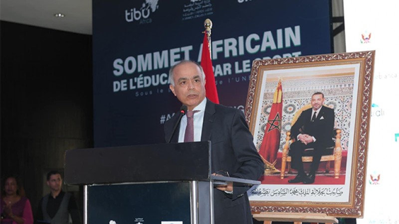 الرياضة أداة لنشر قيم التسامح والعيش المشترك والإدماج الاجتماعي (السيد بنموسى)