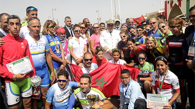 L'Espagnole Campos Marrerosabel remporte la dernière étape du "Challenge international du Sahara de cyclisme"