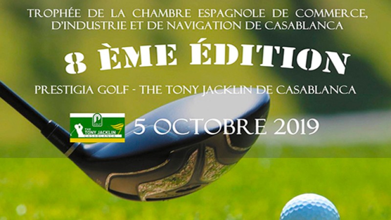 La 8è édition du tournoi de golf de la Chambre espagnole de commerce, d’industrie et de navigation de Casablanca, samedi prochain à Bouskoura