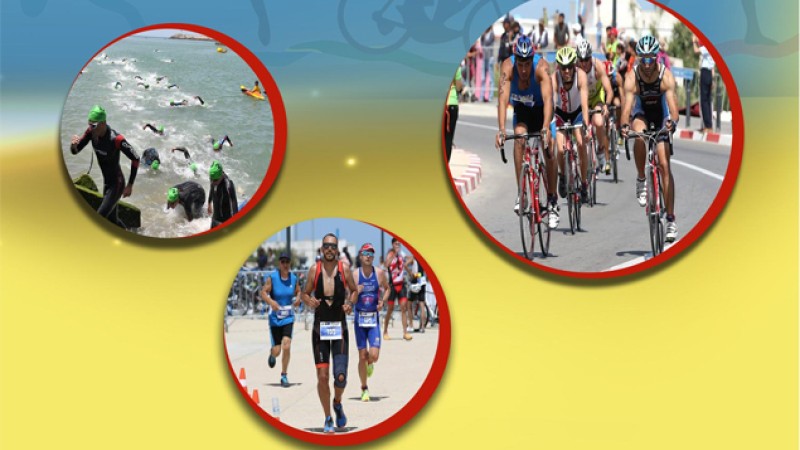 Grand Prix National de Triathlon : Nabil Kouzkouz et Karima Kanoun, vainqueurs de la 5è étape disputée à Essaouira