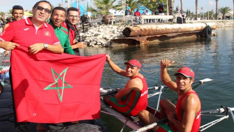 Aviron/Championnat arabe : le Maroc termine à la 3e place avec un total de 12 médailles