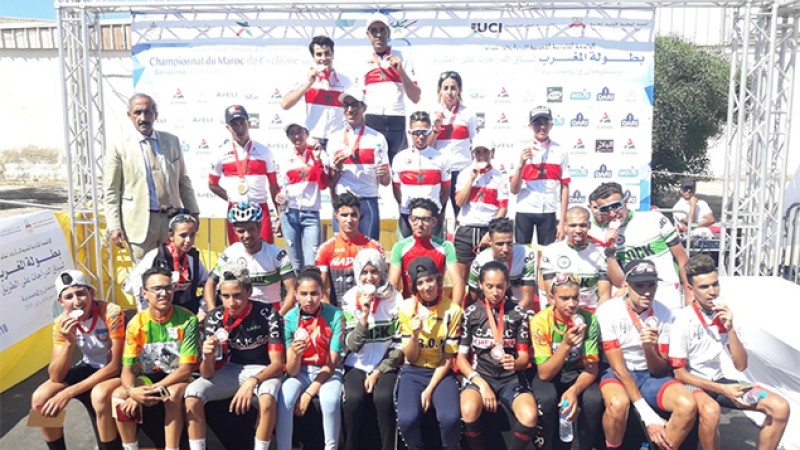 Championnat du Maroc de cyclisme sur route: Abdessadek Kouna et Fatima Zahra El Hayani s'imposent
