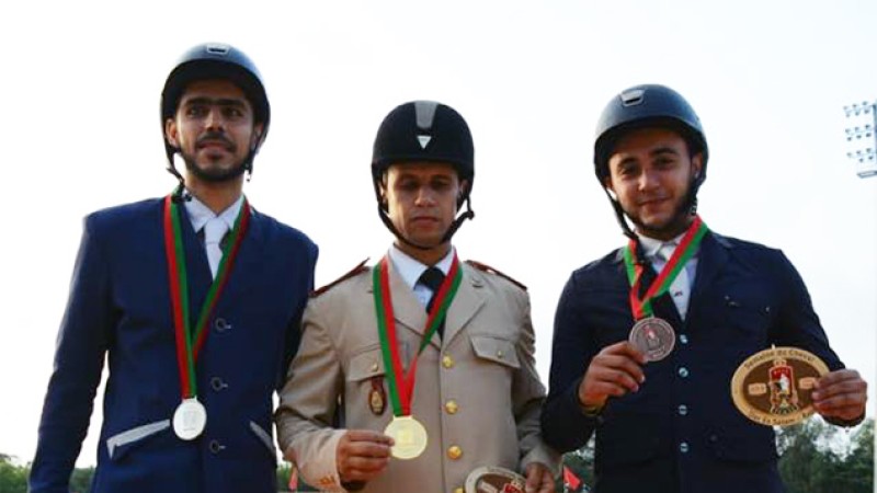 أسبوع الفرس 2018: ضابط الصف مصطفى بنهيشار يفوز ببطولة المغرب في القفز على الحواجز لفئة الكبار "ج"