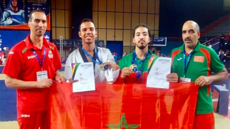 Championnats d'Europe de para-taekwondo: Deux médailles d'or pour les Marocains Rachid Ismaïli et Ayoub Khandouch