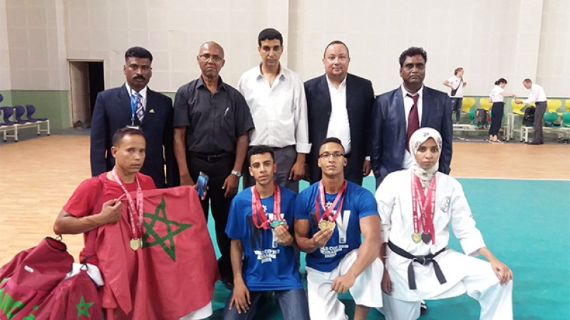 Inde: Le Maroc occupe la 1ère place aux 6èmes Championnats du monde de Nanbudo avec 12 médailles